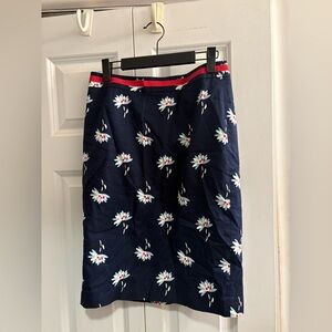 Boden Floral Skirt